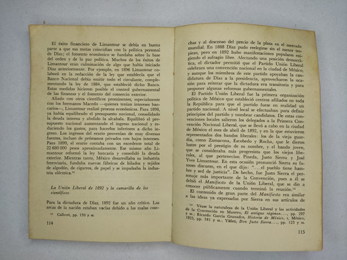 Libro El Positivismo Durante El Porfiriato D. Raat 196s2 (Usado)