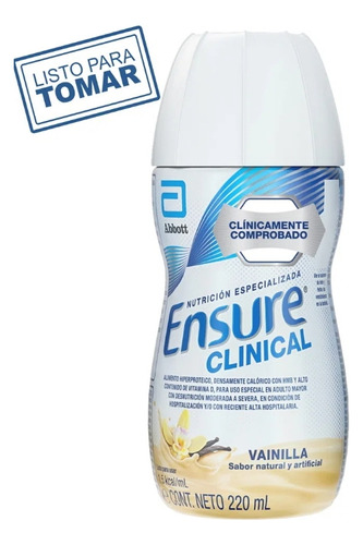 Ensure Clinical X 15 Unidades 220ml - mL a $591