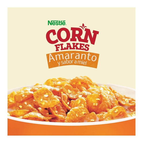 Cereal Nestlé Corn Flakes Amaranto Y Miel 420g