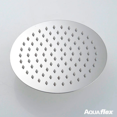 Imagen 4 de 10 de Flor De Ducha Cromada Metalica 15 Cm Redonda 7050c Aquaflex