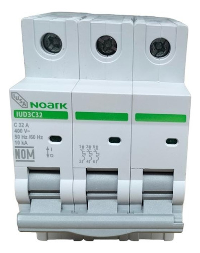 Interruptor Termomagnético Din 3 Polos, 32 A