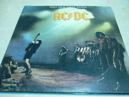 Ac/dc  Deja Que Haya Rock Vinilo Vintage 7 Puntos Ggjjzz