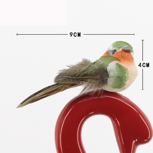 Juego De 12 Unidades Con Plumas Artificiales Para Pájaros, P