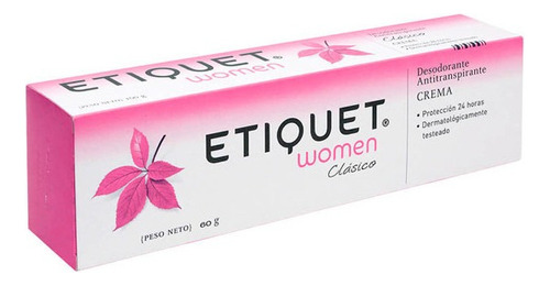 Etiquet Desodorante Crema Women Clásico 60 G