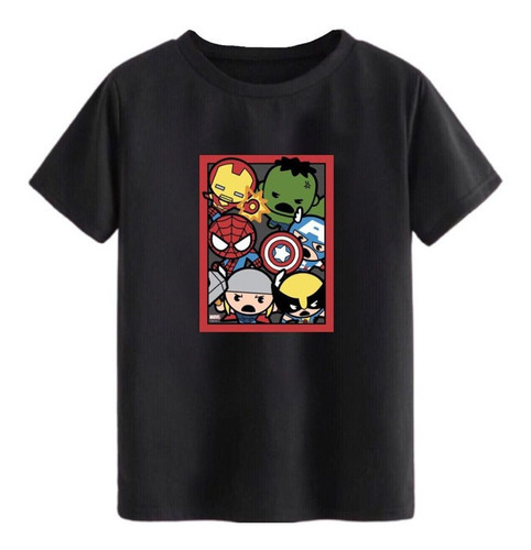 Playeras De Avengers Animados