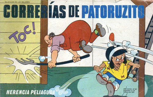 Revista Correrias De Patoruzito 581 Febrero 1994