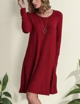 Comprar Vestido Amplio Maitenas Mujer Lanilla.