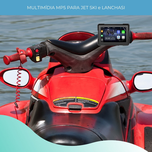 Mp5 Para Jet Ski Carplay Android Auto Bluetooth