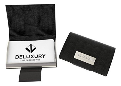 Deluxury Bellas Accesorios Delgada De La Pu Negro Envue