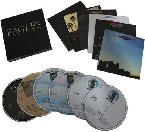 Box Set Eagles The Studio Albums 1972-1979  6 Cd Original