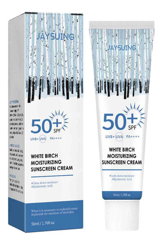 Sunscreen 50+ Crema Solar Facial De Larga Duración 50 Ml