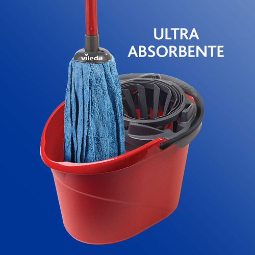 Vileda Combo Plus - Kit Completo Para La Limpieza Del Hogar Azul Marino