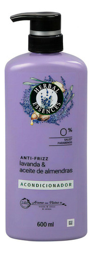  Acondicionador Herbal Essences Lavanda y aceite de Almendras 600ml