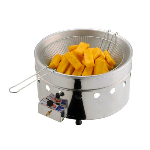 Gastromaq Tfrg5 Freidora A Gas Salchipulpos Papas Xxfre Color Gris