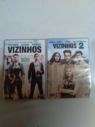 Dvd Vizinhos 1 E 2