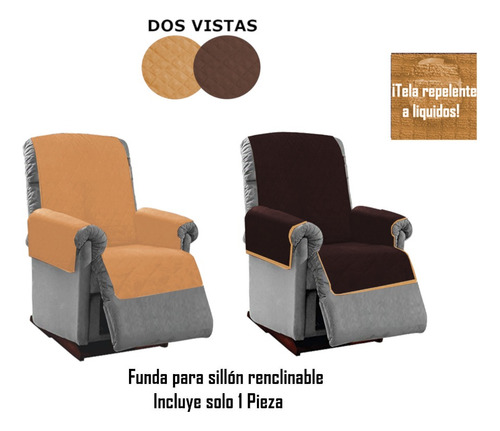 Funda Protector Sillón Reposet Sillón Reclinable Repelente