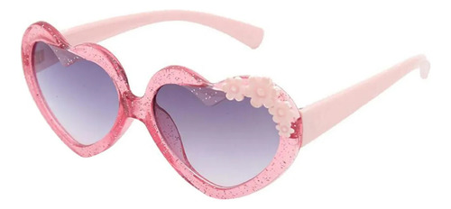 Yj1. 2 Gafas De Sol De Corazón Para Niños, Accesorio De Rosa