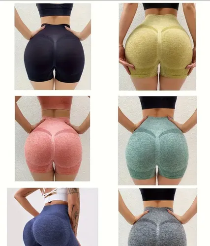 comprar Pantalones Cortos Cintura Alta, Control Abdominal 6 Colores
