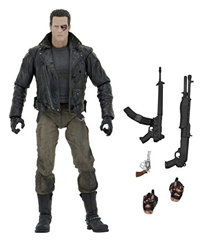 Terminator Ultimate Police Station Assault T-800 Figura...