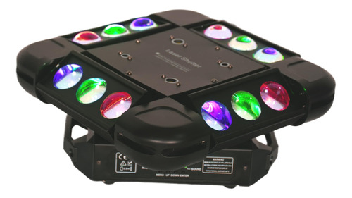 Soerdmx Cuatro Rayos De Escenario De Tormenta De Nieve Led L