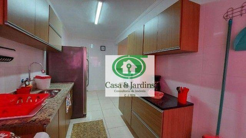 Imagem 11 de 20 de Apartamento Com 2 Dormitórios À Venda, 82 M² Por R$ 365.000,00 - Tupi - Praia Grande/sp - Ap7184