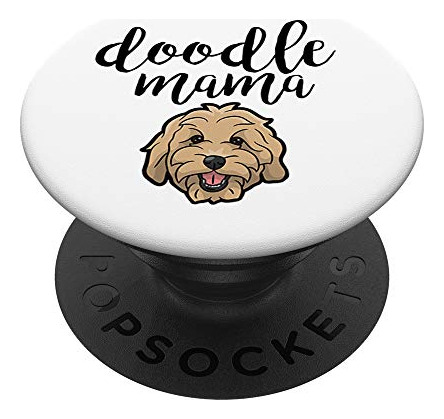 Goldendoodle Linda Doodle Mama Dog Face Adhesivo De Wwsjh