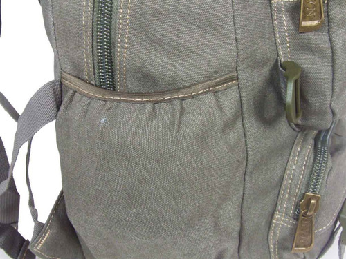 Imagem 7 de 10 de Mochila Escolar Masculino Juvenil Lona Resistente Promoção
