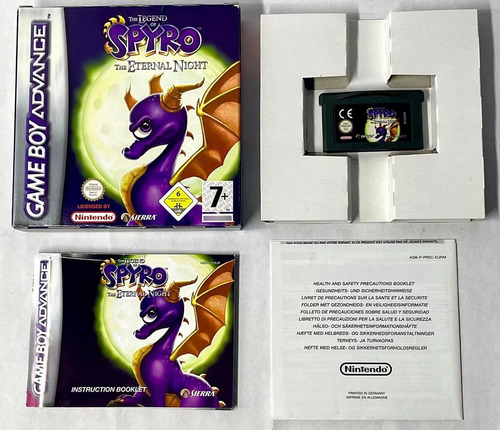 Legend Of Spyro The Eternal Night Game Boy Advance Retromx (Usado)