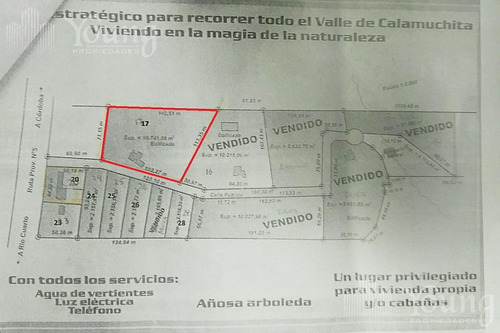 Imagen 2 de 4 de Terreno En Venta En Villa General Belgrano - Cordoba
