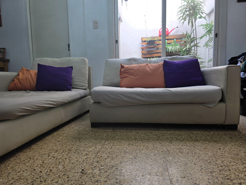 Sillón Esquinero Beige Liso (Usado)