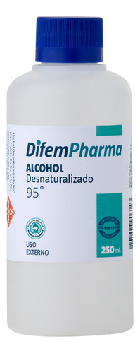 Alcohol Desnaturalizado 95º 250 Ml Difempharma