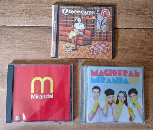 Miranda Cd Magistral + Regalo 2cd Disco De Corazon Y Quere 