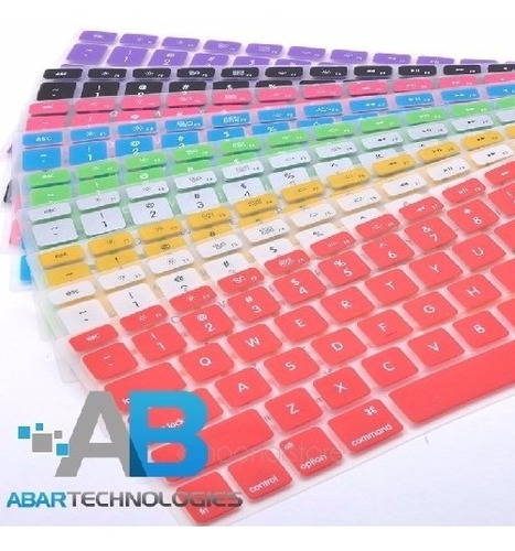 Protector Teclado Macbook Pro 13 15 Y Air 13 Usa Us