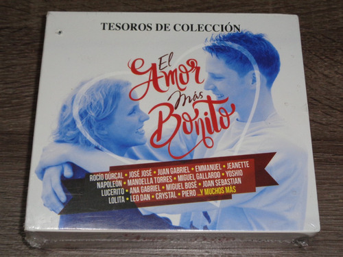 El Amor Mas Bonito, Tesoros De Coleccion, 3cds Nuevo!!!