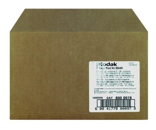 Consumible Kodak 305 Kit 6r Imprime 640 En 4x6 Photoprint Ki