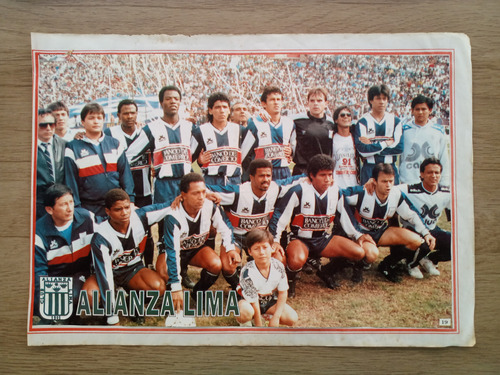 Laminas Alianza Lima , Cromos 1992