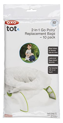 Bolsas De Recambio Para Orinal Portátil - 10 Unidades