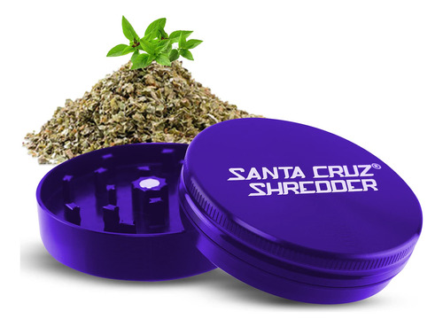 Santa Cruz Shredder Molinillo De Hierbas De Metal Con Parte 
