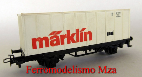 Märklin - Vagón Con Contenedor - Db - Cód: 4481