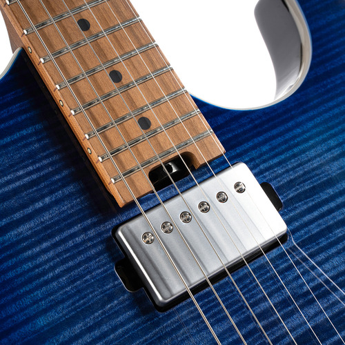 Guitarra eléctrica Cort G Series G290 FAT de arce/fresno bright blue burst burst con diapasón de arce