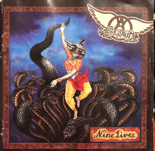 Cd - Aerosmith / Nine Lives. Album (1997) (Usado)