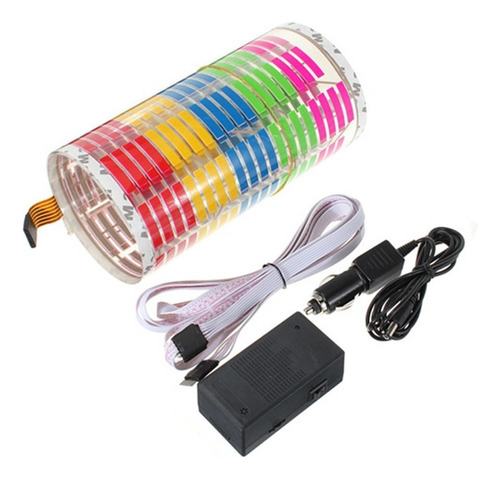 12v Sonido Música Activado Coche Pegatinas Ecualizador Brill