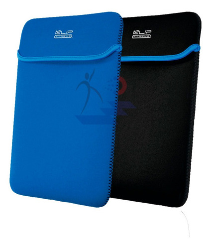 Funda Estuche Reversible Laptop 14.1'' Klip X. Azul - Negro