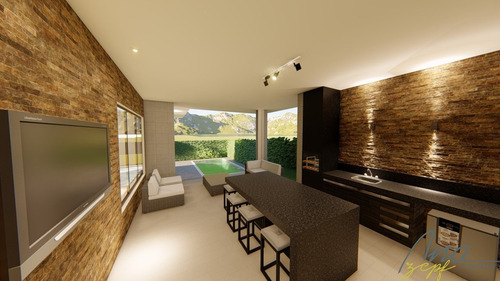 Linda Casa À Venda Com 4 Quartos Em Alphaville - Lagoa Dos Ingleses. - 1008