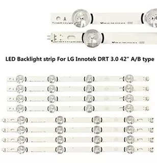 Kit Leds LG 42lf5500 42lf5800 42lf5830 42lf6500 Nuevos Alum.