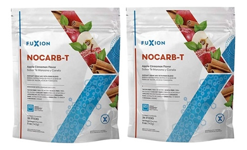 Nocarb-t Fuxion Reduce Carbohitratos & Colesterol 02 Pack