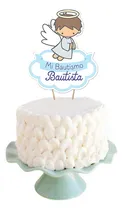Comprar Bautismo Varón, Topper Para Torta Bautismo Imprimible