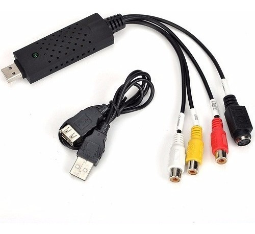 Capturadora De Audio Vídeo Easycap Usb Vhs Camaras Dvr A Pc