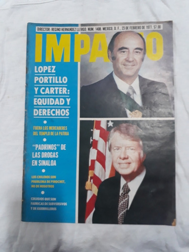 Revista De Impacto, No 1408 Del Año De 1977
