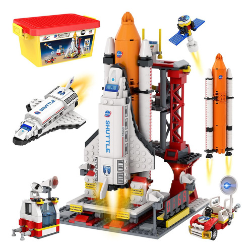 Wishlife City Space Exploration Shuttle Toy - Juegos De Bloq